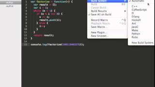 How to set up a JavaScript build system for Sublime Text [upl. by Ahsini175]