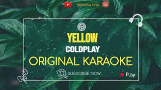 Yellow Karaoke Coldplay [upl. by Judy]