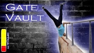 How to GATE VAULT  Parkour Tutorial [upl. by Susejedesoj]