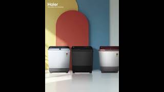 Haier’s SemiAutomatic Washing Machine [upl. by Ailed]