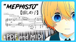 QUEEN BEE  Mephisto Oshi no Ko ED Piano Cover [upl. by Ahtnams]