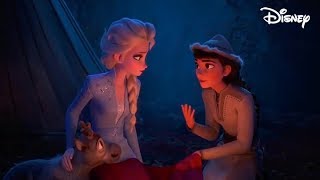 Frozen 2  Elsa Learns about the Fifth Spirit Clip  HD 1080p Blu Ray [upl. by Lilybel]