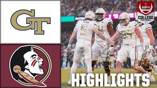 🚨 UPSET ALERT 🚨 Florida State Seminoles vs Georgia Tech Yellow Jackets  Full Game Highlights [upl. by Aniaz]