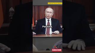 Comment Vladimir Poutine fait peur au monde entier VladimirPoutineShortsVideoShorts [upl. by Vanny497]