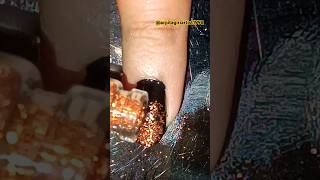 😘💯EASY💅💅Gleeter Nail Design🌈✨For Bigners💕💖viral✨trending2024 nail nailartnailsshortsfeed [upl. by Kelli]