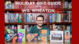 Wil Wheatons Board Game Holiday Gift Guide 2020 [upl. by Ynnelg434]