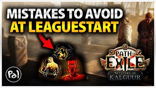 Thoughts for 325 Leaguestart amp Lightning Strike Tips  Path of Exile [upl. by Rustice]