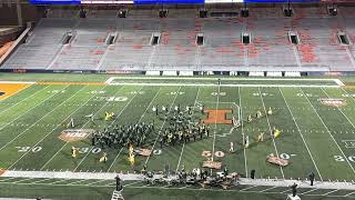 WVHS Marching Warriors  10262024  U of I Competition [upl. by Jobey]