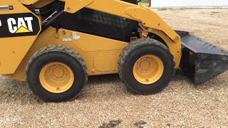 Cat 262D Skid Steer  Sept 26 2018 Big Iron Auction [upl. by Sesiom104]