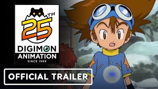 Digimon Animation  Official 25th Anniversary Special Trailer [upl. by Halliday]