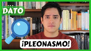 PLEONASMO  ¡Expresiones que usamos muy mal [upl. by Heddie]