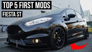 Top 5 First Mods For Your Fiesta ST [upl. by Einahpet]