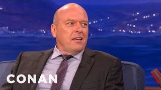 Dean Norris On Playing Hank On quotBreaking Badquot  CONAN on TBS [upl. by Ambrosane137]