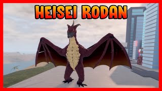 Roblox Kaiju Universe  HEISEI RODAN REMODEL SHOWCASE [upl. by Merta]