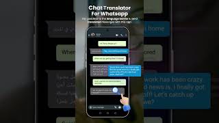 Chat Translator All Languages and Screen translator app is a quick way to translate on screen [upl. by Nalyk559]