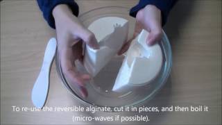 Reversible Moulding Alginate [upl. by Tartaglia]