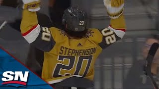 Barbashev And Stephenson Fire Up Golden Knights Fans With BackToBack Goals vs Oilers [upl. by Penland753]