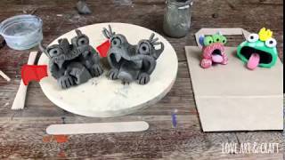 Crazy Clay Monster Tutorial [upl. by Ajnat361]