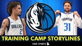 Mavericks Training Camp Top Storylines To Watch Ft Dereck Lively Spencer Dinwiddie amp Klay Thompson [upl. by Oad355]