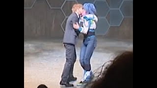 Rikiya kissing Seiichiro  Dramatical Murder on Stage [upl. by Obadiah898]