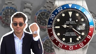 Rolex GMTMaster History and Value  Ref 1675 16750 16710 Review [upl. by Negeam891]