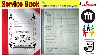 Service Book For Government Employes [upl. by Otrebla]