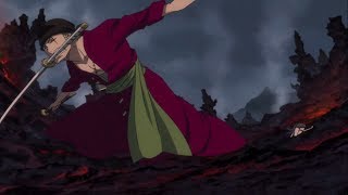 Roronoa Zoro VS Ain  Eng Sub 1080HD [upl. by Ellesij]