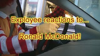 Ronald McDonald Drivethru Reaction [upl. by Noble]