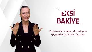 Eksi Bakiye Nedir  Alternatif Bank [upl. by France511]