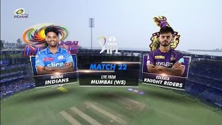 MI VS KKR  Match highlights [upl. by Symer]