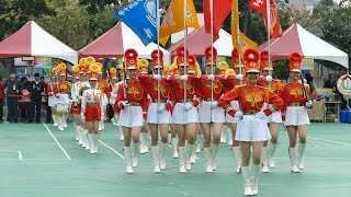 2016彰化後備軍人晉任表揚暨全民國防教育活動彰女樂儀隊表演 [upl. by Marka368]