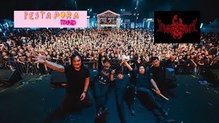 Full Deadsquad Horror Vision Reunited Live at Pestapora 2024🔥 Stevie Item Gokil🤘Moment Langka [upl. by Keegan605]