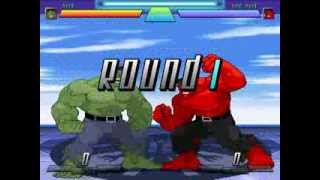 MUGEN \ Hulk me VS Red Hulk [upl. by Ieso210]