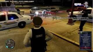 GTA RCMP  Patrol M06 Gas Station Explosion [upl. by Morrison]