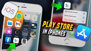 Can we download play store on iphone iphone me play store kaise download kare [upl. by Steinman]