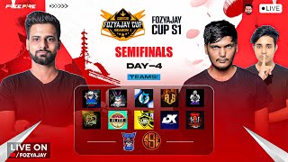 FozyAjay Cup Season 1  Semifinals Group D  Free Fire Max  Ft MAFIASSUNSHINEEVOS ELITEBRISK [upl. by Relyuc]