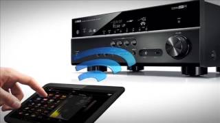 Yamaha RXV377 51 Channel AV Home Theater Receiver Review Part 1 [upl. by Tonnie111]