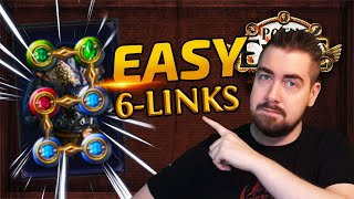 The EASIEST ways of getting a 6Link in Path of Exile 320 [upl. by Akeenahs494]