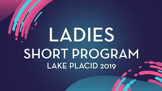 Alysa Liu USA Ladies Short Program  Lake Placid 2019 [upl. by Sualk]