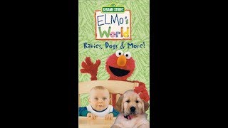 Elmos World Babies Dogs amp More 2000 VHS Higher Quality [upl. by Alwyn]