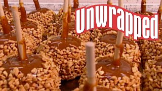 How Caramel Apples Are Made  Unwrapped  Food Network [upl. by Annam62]