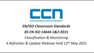 Cleanroom Classification webinar [upl. by Beka]