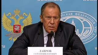 Pressconference of Sergey Lavrov eng [upl. by Vaasta]