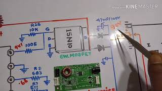 Led TV Backlight Driver Board Explanation [upl. by Seow831]