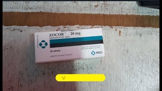 Zocor 20 MG Tablet [upl. by Fairleigh425]