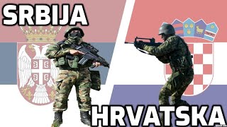 Poređenje Vojska Srbije protiv Hrvatska Vojska  Comparison Serbian Army Vs Croatian Army [upl. by El]