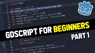 GDScript and Programming for Beginners in Godot 32 [upl. by Lekkim]