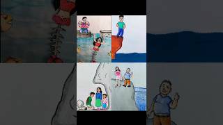 4 Emotional video shorts youtubeshorts art drawing sojibdrawingbook [upl. by Romie]