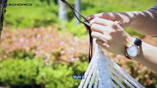 SONGMICS Hammock Tree Straps [upl. by Yetak417]