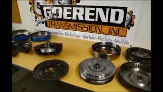 Single Double Triple amp 4 disk Torque Converters Explained by Goerend Transmission [upl. by Ahsienot523]